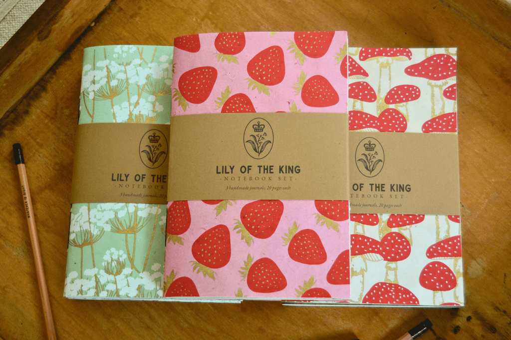 Handmade Notebooks (Pack of 3)