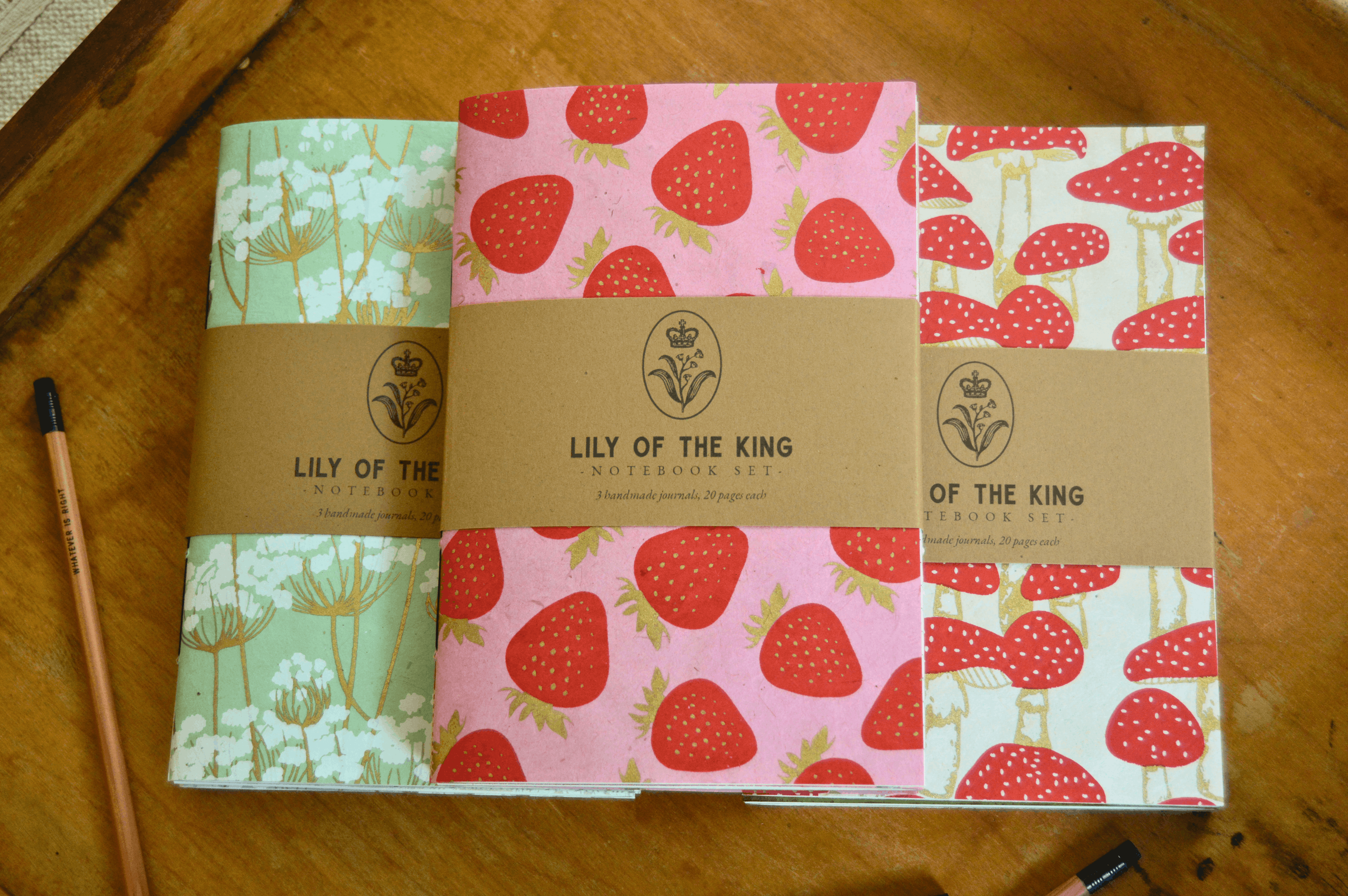 Handmade Notebooks (Pack of 3)