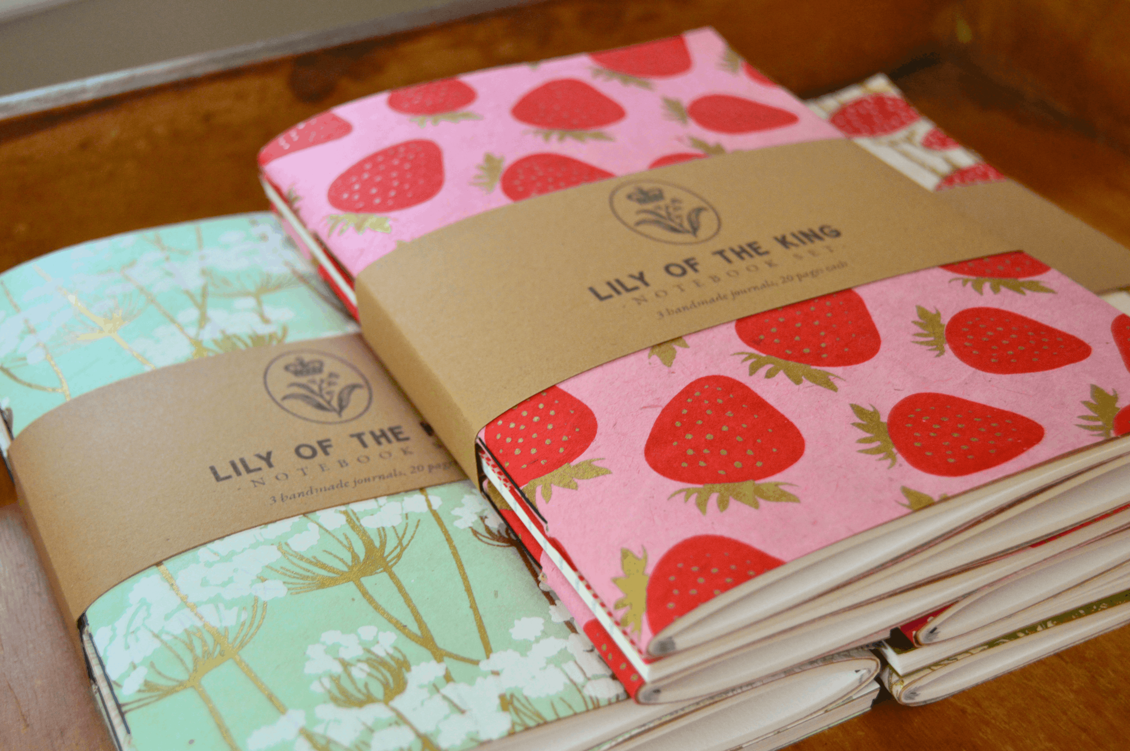 Handmade Notebooks (Pack of 3)