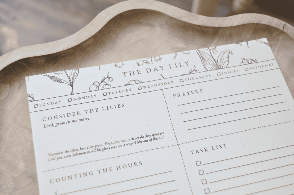 Day Lily Notepad
