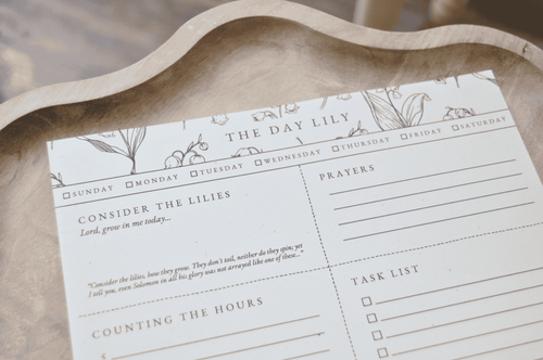 Day Lily Notepad