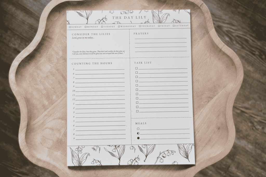 Day Lily Notepad