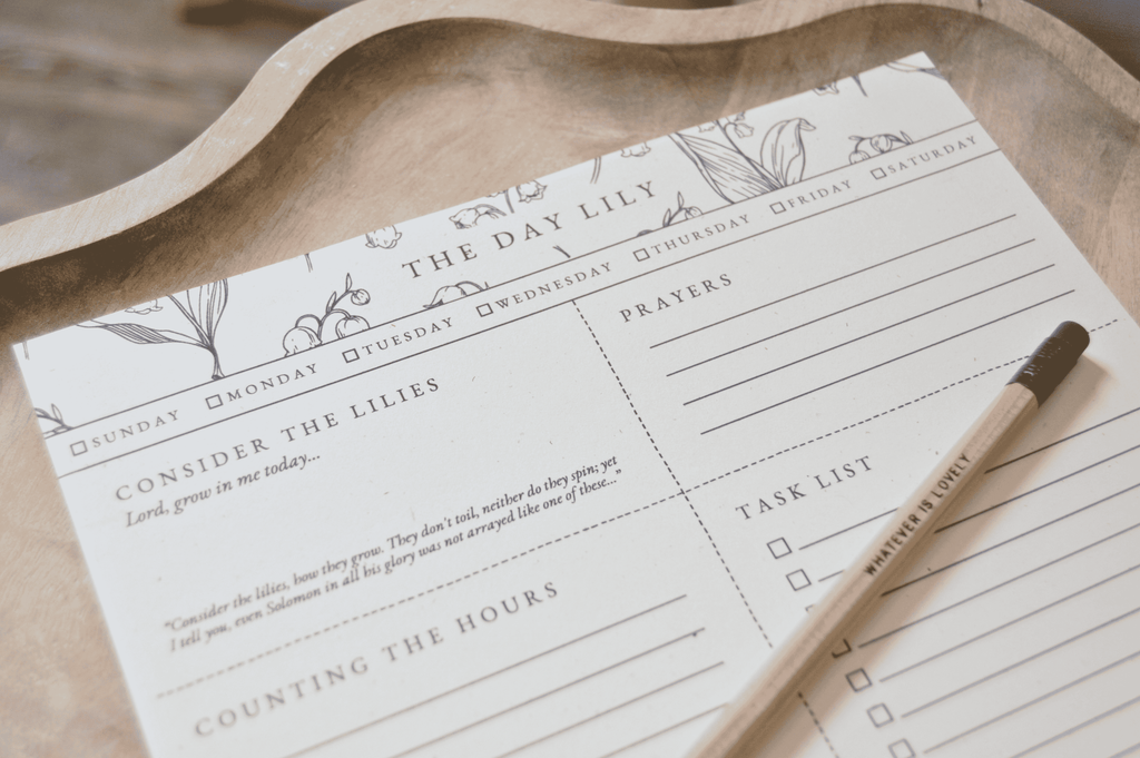 Day Lily Notepad