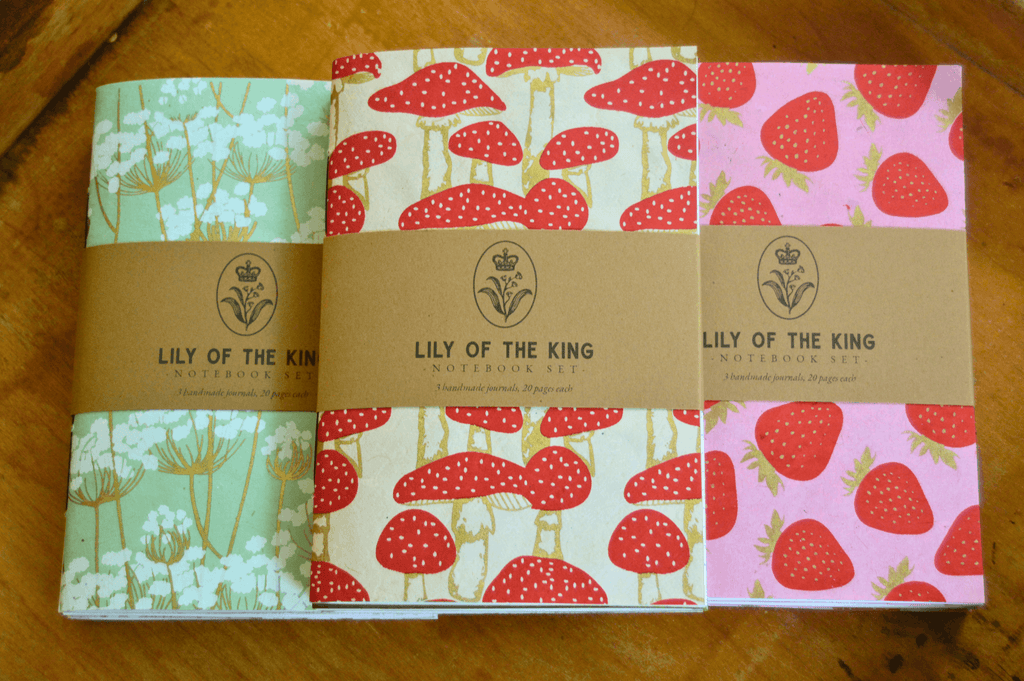 Handmade Notebooks (Pack of 3)