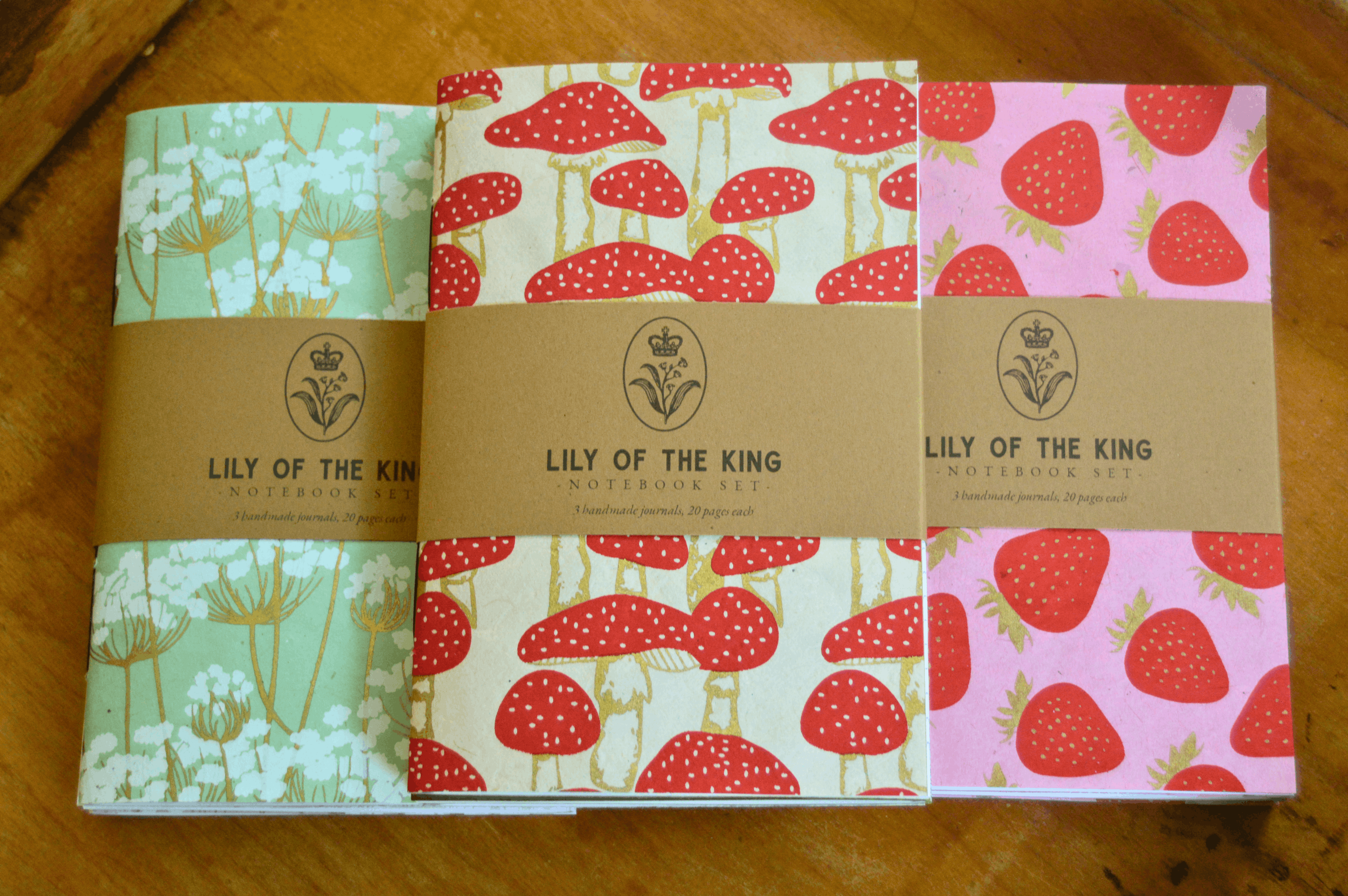 Handmade Notebooks (Pack of 3)